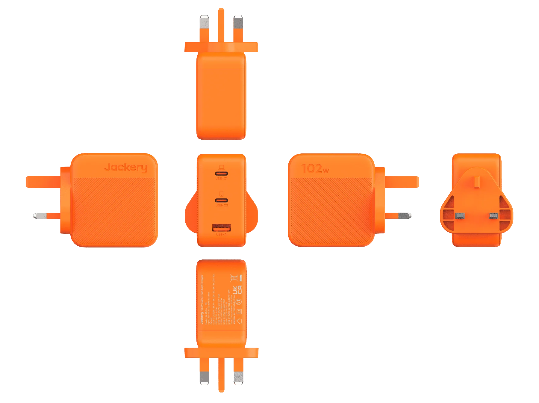 Jackery 102W GaN 3-Port Fast Charger - Image 4