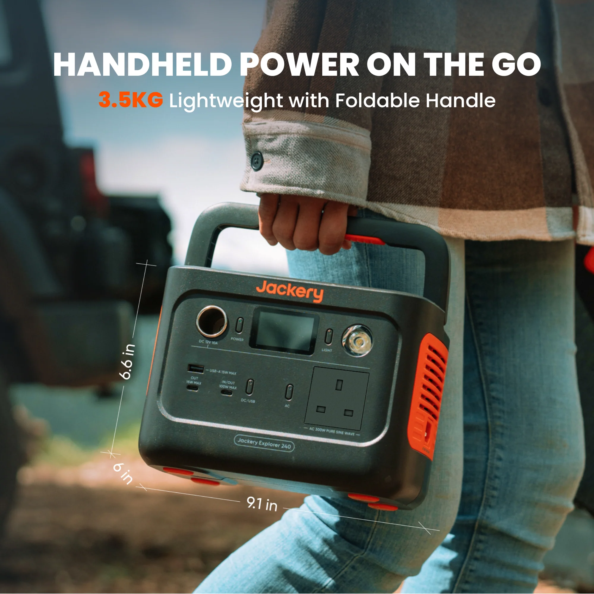 Jackery Explorer 240 v2 Portable Power Station - Image 9