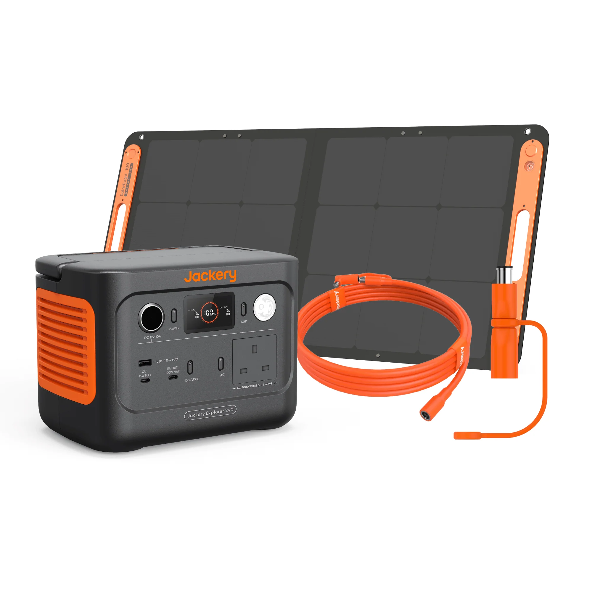 Jackery Explorer 240 v2 with Accessories - Image 3