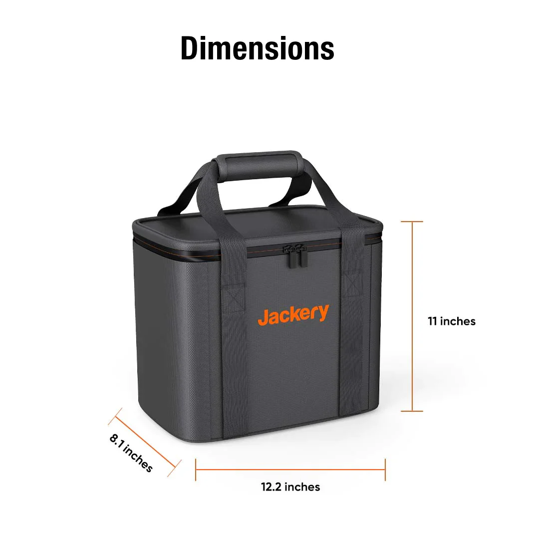 Jackery Upgraded Carrying Case Bag for Explorer 500 v2/500/300 Plus/240 v2(S) - Image 7