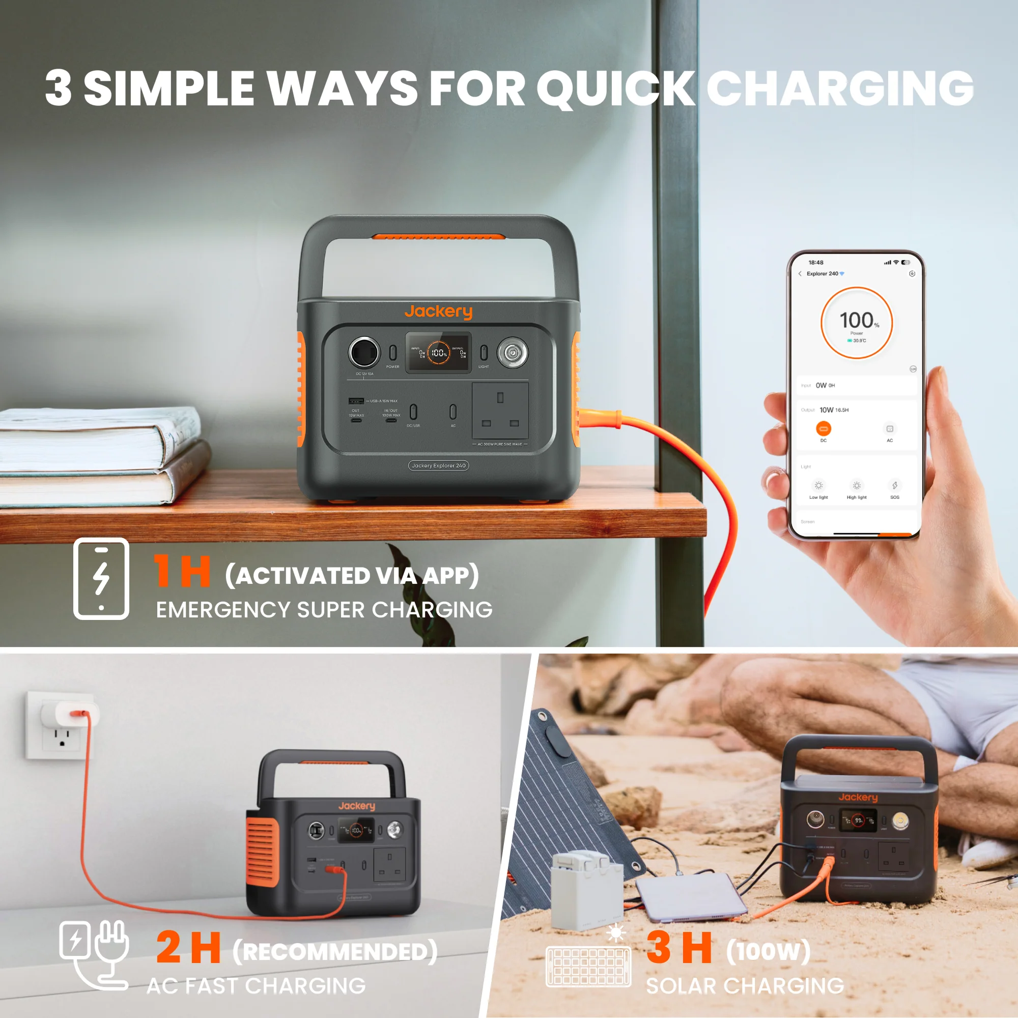 Jackery Solar Generator 240 v2 - Image 5